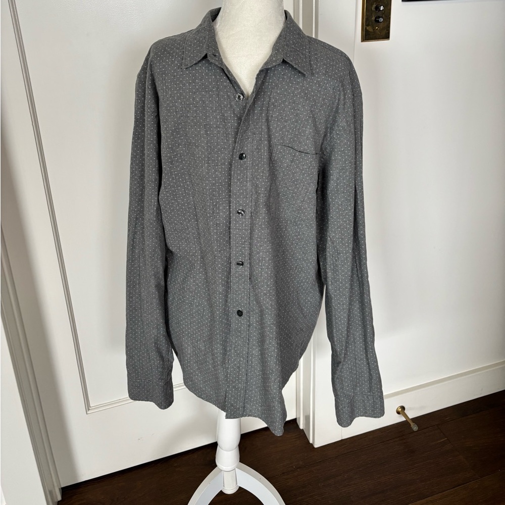 Vince 100% Cotton Button Up Shirt Sz L #0769